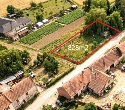 Prodej pozemku pro bydlení, Zlobice, 828 m2