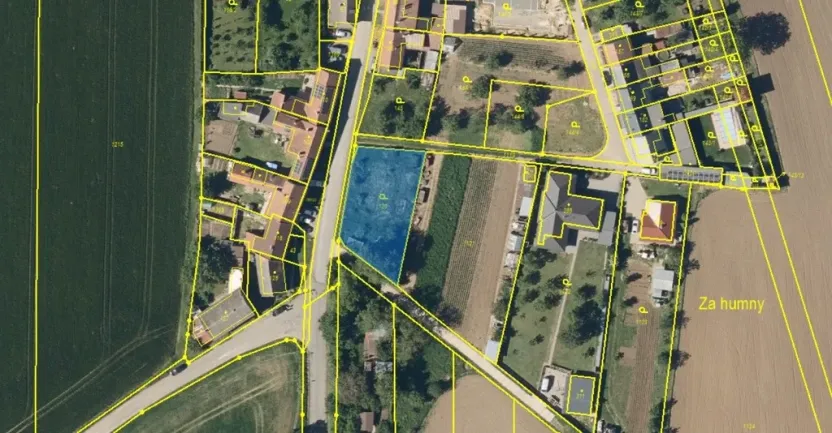 Prodej pozemku pro bydlení, Zlobice, 828 m2