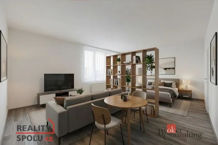 Pronájem bytu 1+1, Jablonec nad Nisou, Jizerská, 40 m2