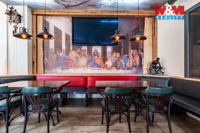 Pronájem restaurace, Chomutov, Ruská, 107 m2