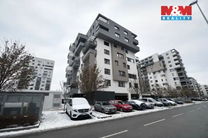 Pronájem bytu 2+kk, Praha - Vysočany, Pod Harfou, 52 m2