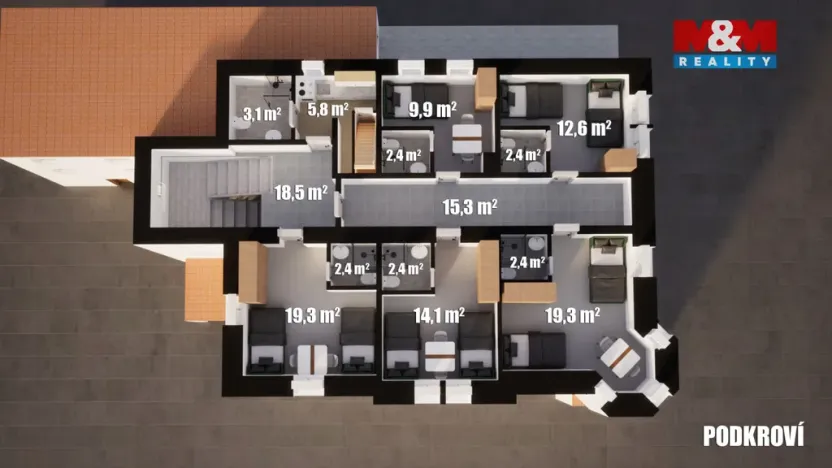 Prodej ubytování, Janov nad Nisou, 400 m2