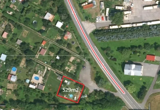 Prodej zahrady, Kroměříž, Kaplanova, 529 m2