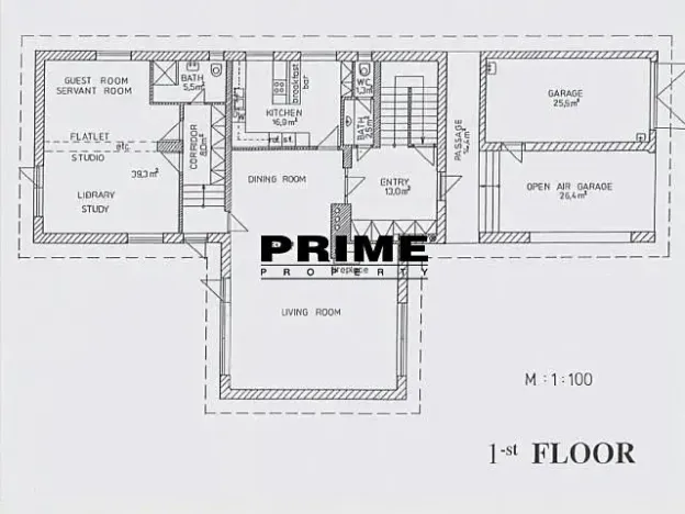 Pronájem rodinného domu, Praha - Kunratice, Ke hrádku, 417 m2