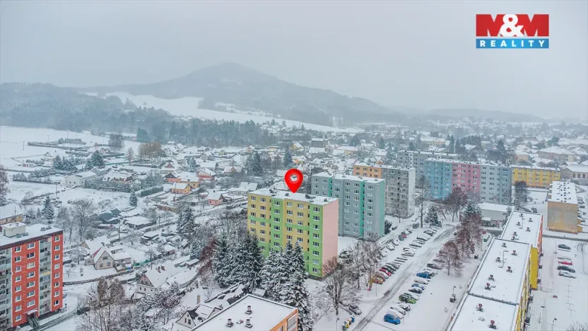 Prodej bytu 3+1, Cvikov - Cvikov II, Sídliště, 67 m2