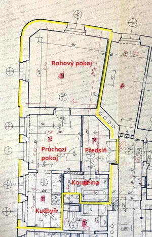 Pronájem bytu 2+kk, Praha - Vinohrady, Bruselská, 43 m2