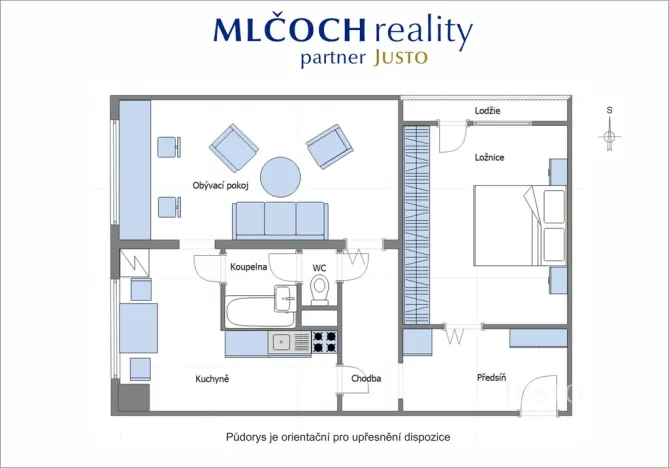 Prodej bytu 2+1, Brno, Opálkova, 61 m2