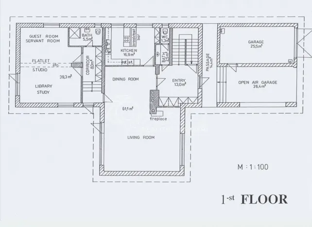 Pronájem kanceláře, Praha - Kunratice, Ke hrádku, 417 m2