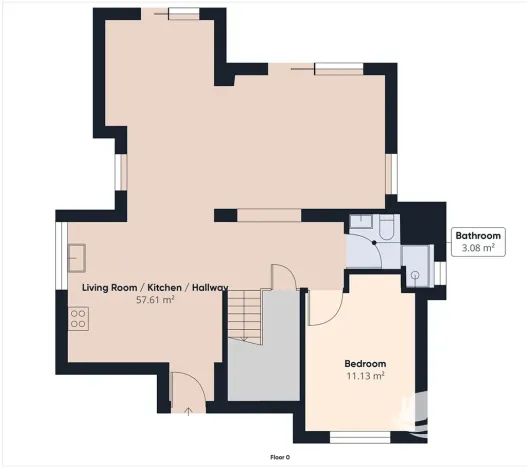 Prodej vily, Santa Maria, Kapverdy, 111 m2