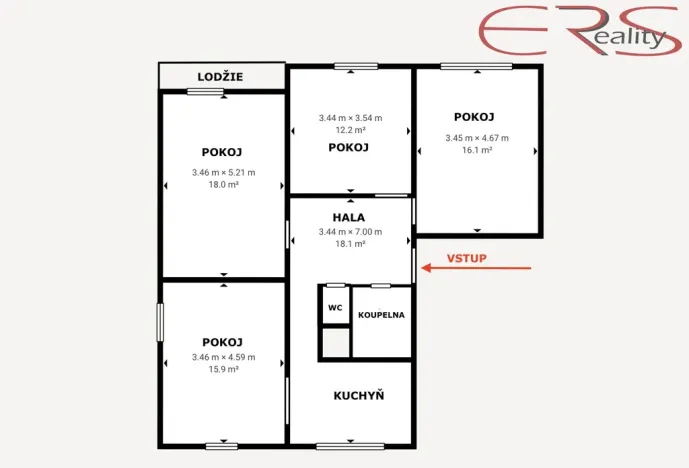 Prodej bytu 5+1, Semily, Bavlnářská, 85 m2