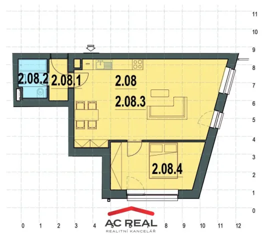 Prodej bytu 2+kk, Vrchlabí - Hořejší Vrchlabí, Horská, 58 m2