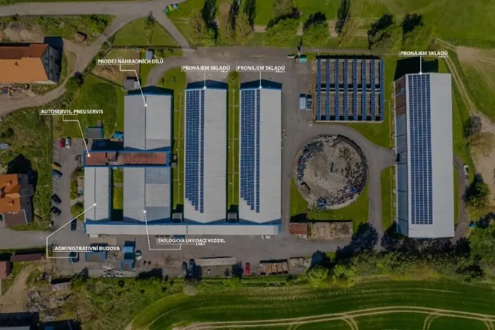 Pronájem skladu, Sosnová, 4438 m2