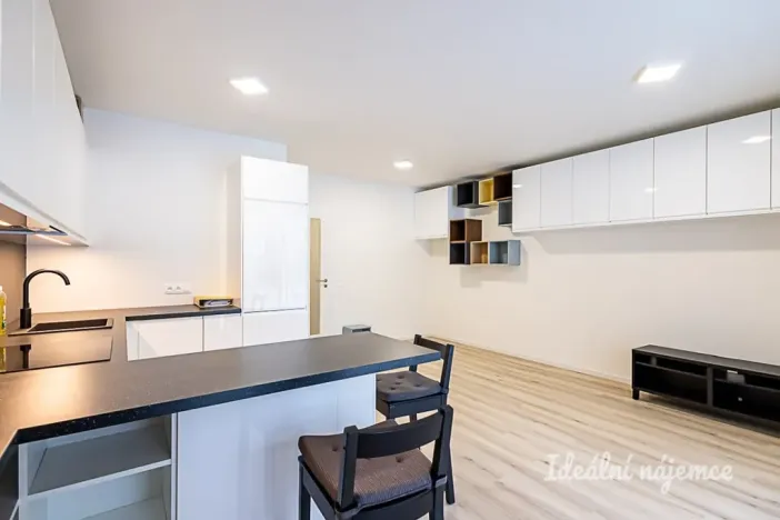 Pronájem bytu 1+kk, Praha - Hostivař, Nurmiho, 40 m2