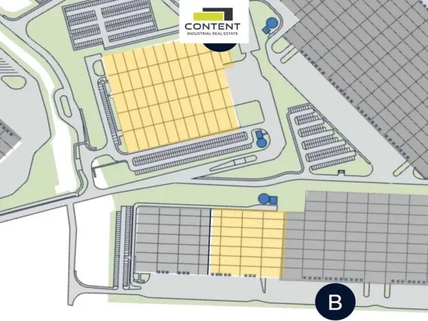 Pronájem skladu, Cheb - Hradiště, Průmyslový park, 13389 m2