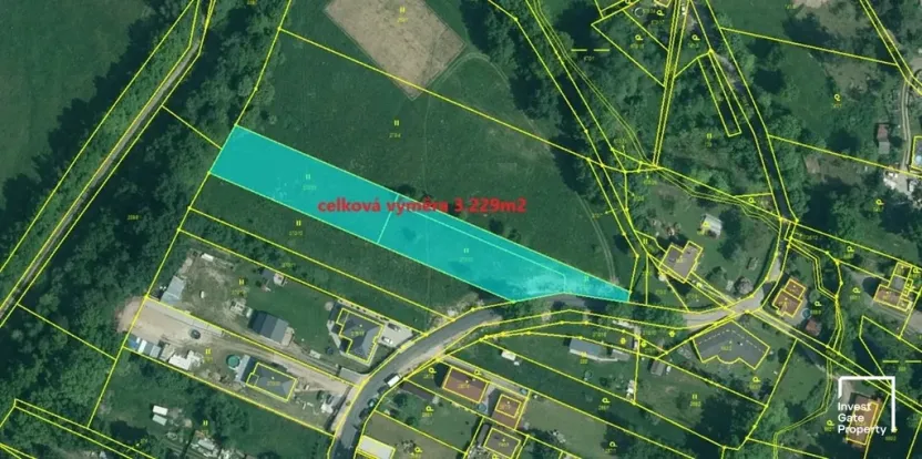Prodej pozemku pro bydlení, Staré Hodějovice, 3229 m2