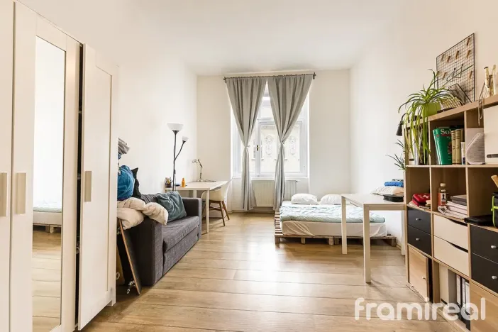 Pronájem bytu 1+kk, Brno, Gorkého, 27 m2