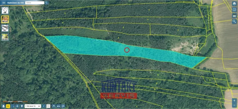 Prodej lesa, Krašlovice, 32226 m2