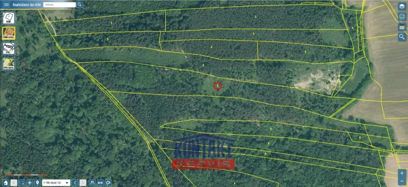 Prodej lesa, Krašlovice, 32226 m2