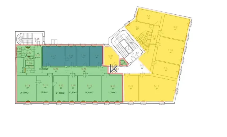 Pronájem obchodního prostoru, Praha, Washingtonova, 203 m2