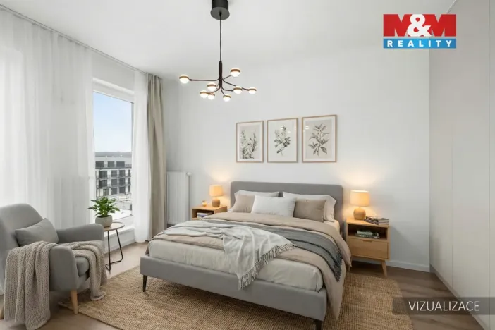 Pronájem bytu 2+kk, Kladno - Dubí, Ke křížku, 46 m2