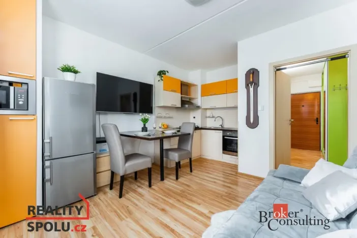 Prodej bytu 2+kk, Pardubice - Zelené Předměstí, nábřeží Závodu míru, 40 m2