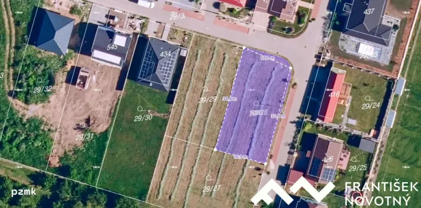 Prodej pozemku pro bydlení, Bohutice, 579 m2