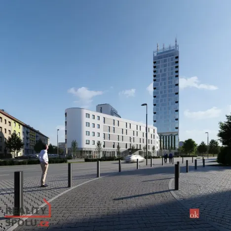 Prodej bytu 1+kk, Plzeň - Jižní Předměstí, náměstí Českých bratří, 48 m2