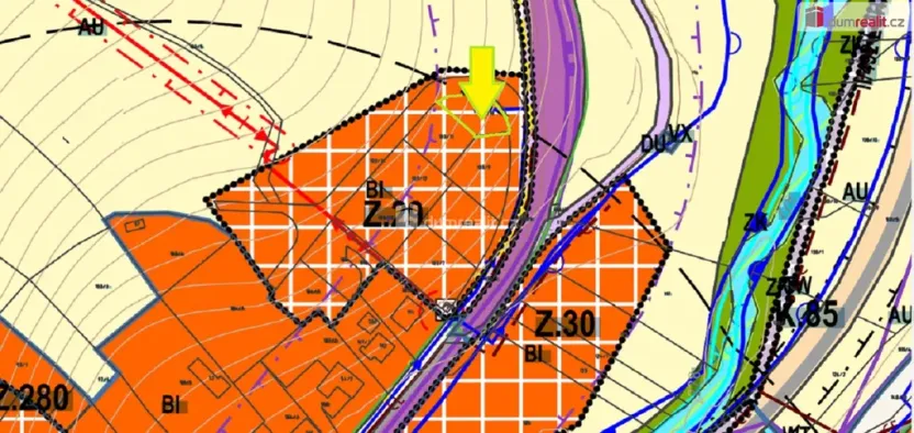 Prodej pozemku pro bydlení, Luhačovice - Polichno, 404 m2