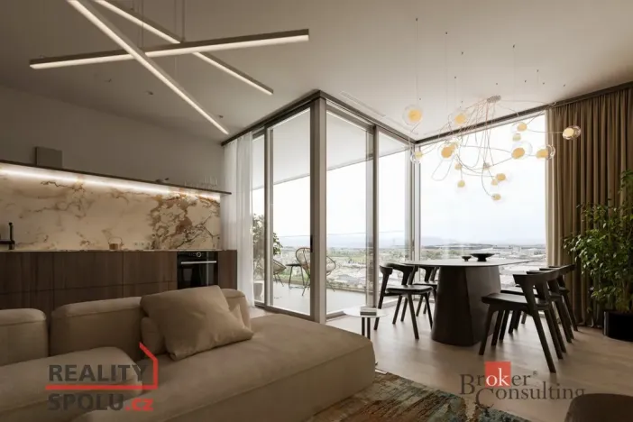 Prodej bytu 3+kk, Plzeň - Jižní Předměstí, náměstí Českých bratří, 82 m2