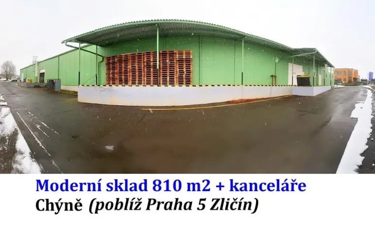 Pronájem skladu, Chýně, Hlavní, 810 m2