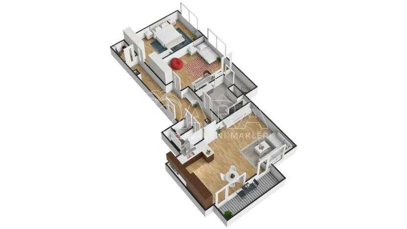 Prodej bytu 3+kk, Brno - Staré Brno, Křídlovická, 98 m2