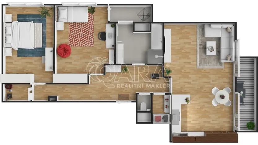 Prodej bytu 3+kk, Brno - Staré Brno, Křídlovická, 98 m2