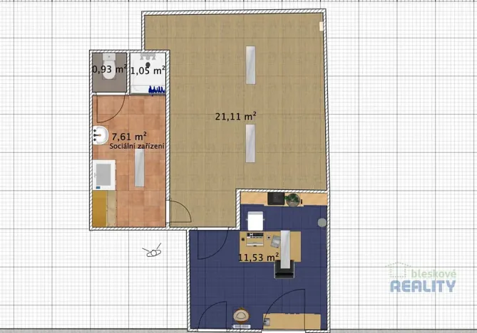 Pronájem skladu, Brandýs nad Labem-Stará Boleslav, Strojírenská, 40 m2