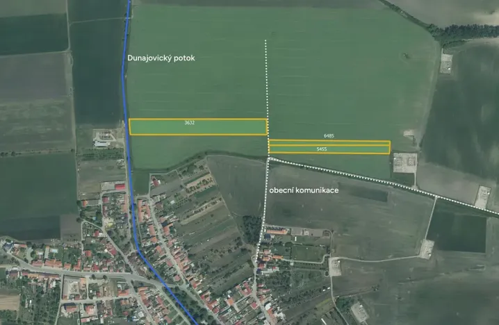 Prodej pole, Dolní Dunajovice, 23793 m2