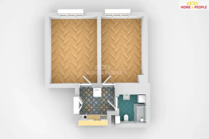 Pronájem bytu 2+1, Praha - Žižkov, Biskupcova, 48 m2