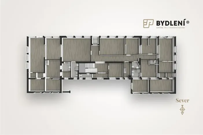 Pronájem ordinace, Teplice, Jaselská, 754 m2