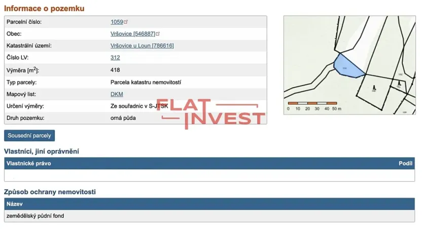 Prodej lesa, Vršovice, 162726 m2