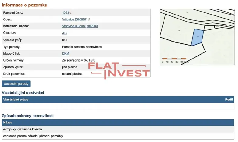 Prodej lesa, Vršovice, 162726 m2
