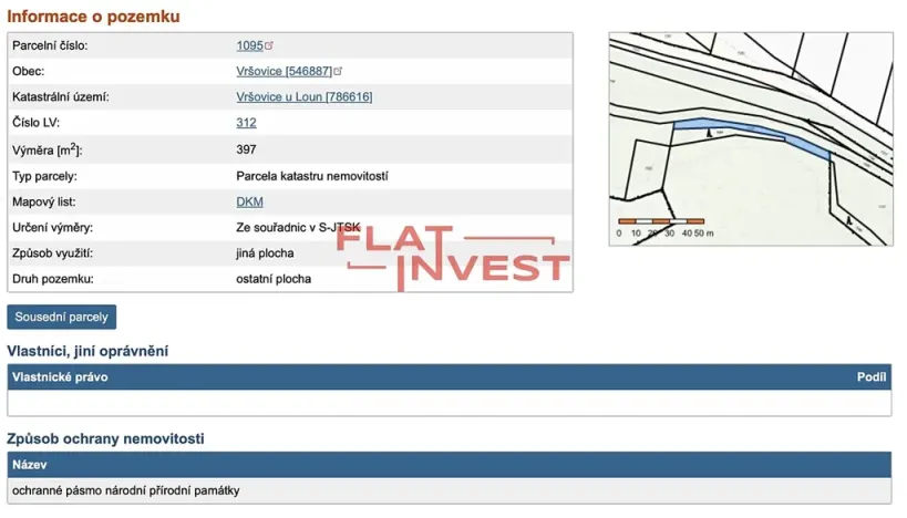Prodej lesa, Vršovice, 162726 m2