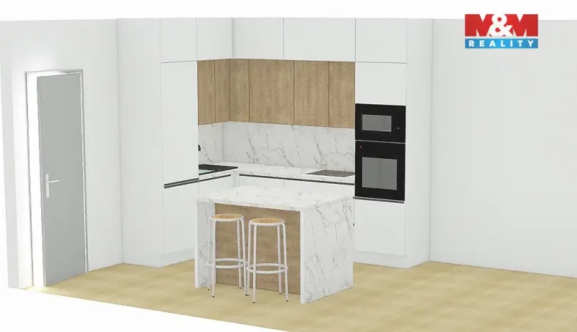 Pronájem bytu 2+kk, Brandýs nad Labem-Stará Boleslav - Brandýs nad Labem, Dřevčická, 52 m2