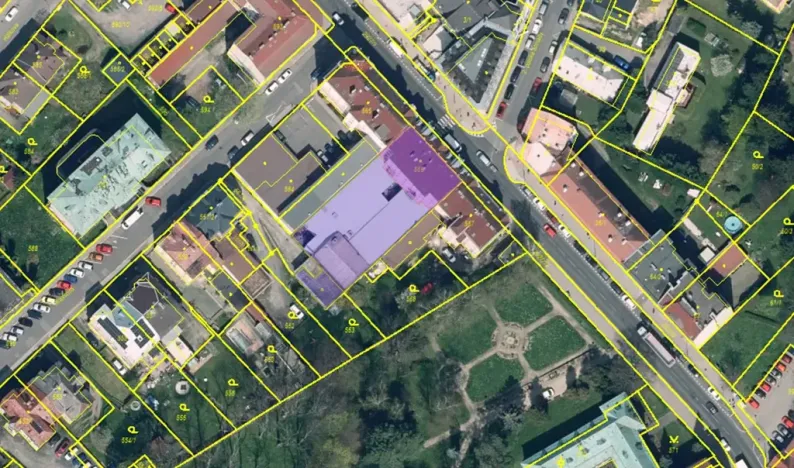 Prodej činžovního domu, Rumburk, Třída 9. května, 1623 m2