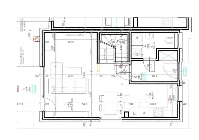 Pronájem rodinného domu, Úhonice, 89 m2