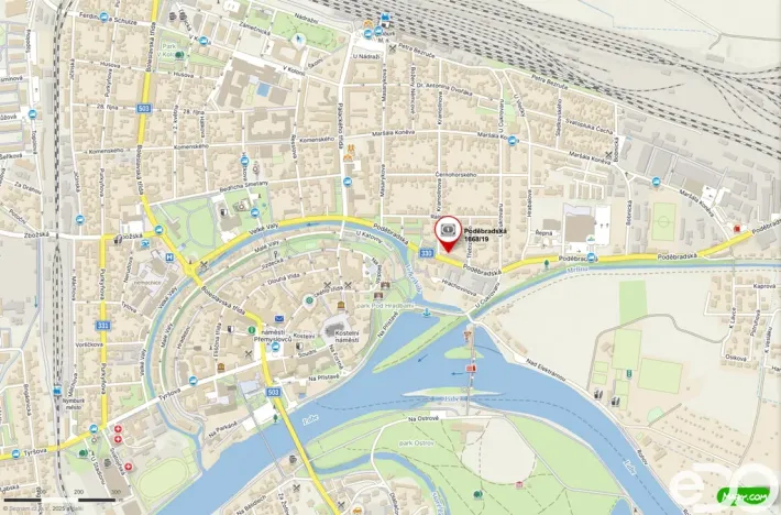 Pronájem bytu 2+kk, Nymburk, Poděbradská, 43 m2