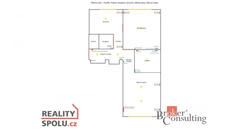 Pronájem bytu 2+1, Opava, Hany Kvapilové, 57 m2