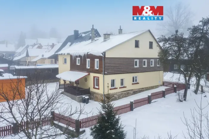 Prodej ubytování, Jiřetín pod Jedlovou, Žižkova, 285 m2