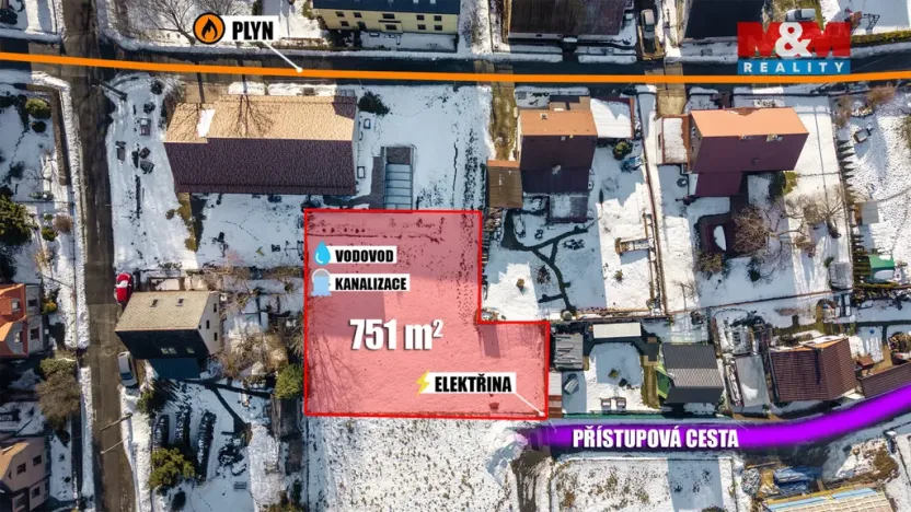 Prodej pozemku pro bydlení, Kamenický Šenov, 751 m2