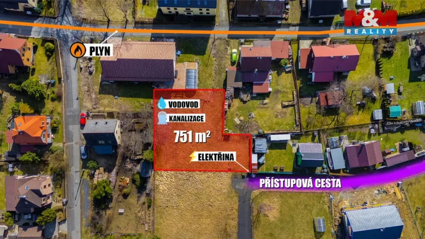 Prodej pozemku pro bydlení, Kamenický Šenov, 751 m2