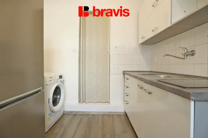 Pronájem bytu 1+kk, Brno - Husovice, Husovická, 30 m2