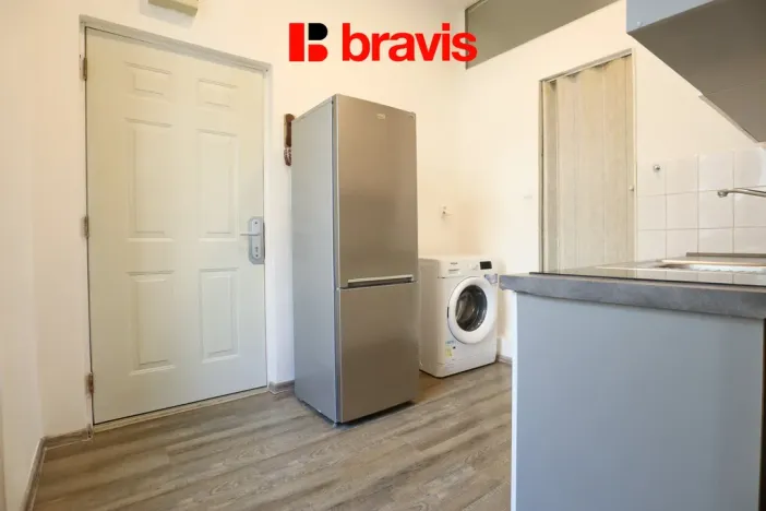 Pronájem bytu 1+kk, Brno - Husovice, Husovická, 30 m2
