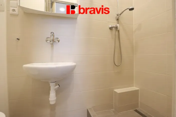 Pronájem bytu 1+kk, Brno - Husovice, Husovická, 30 m2